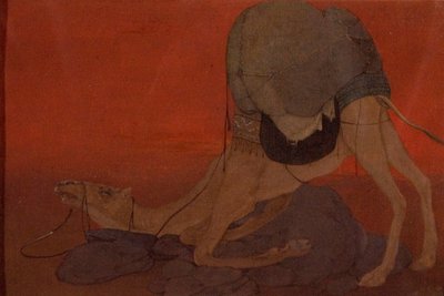 Einde van de Reis door Abanindranath Tagore